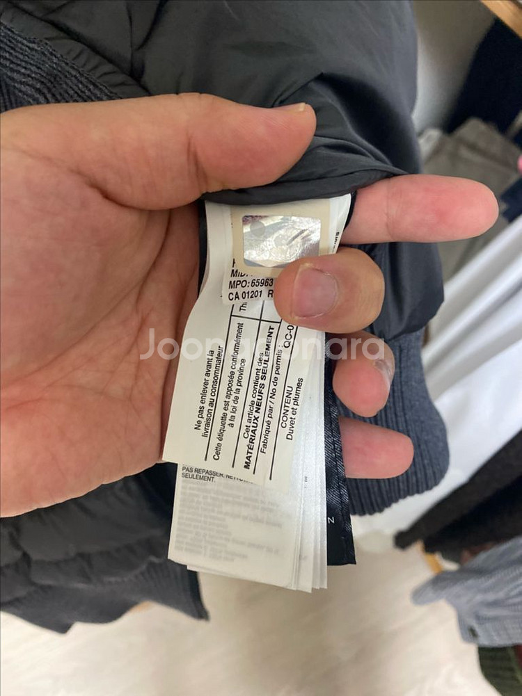 캐나다구스 하이브릿지 니트 패딩 100 M--5