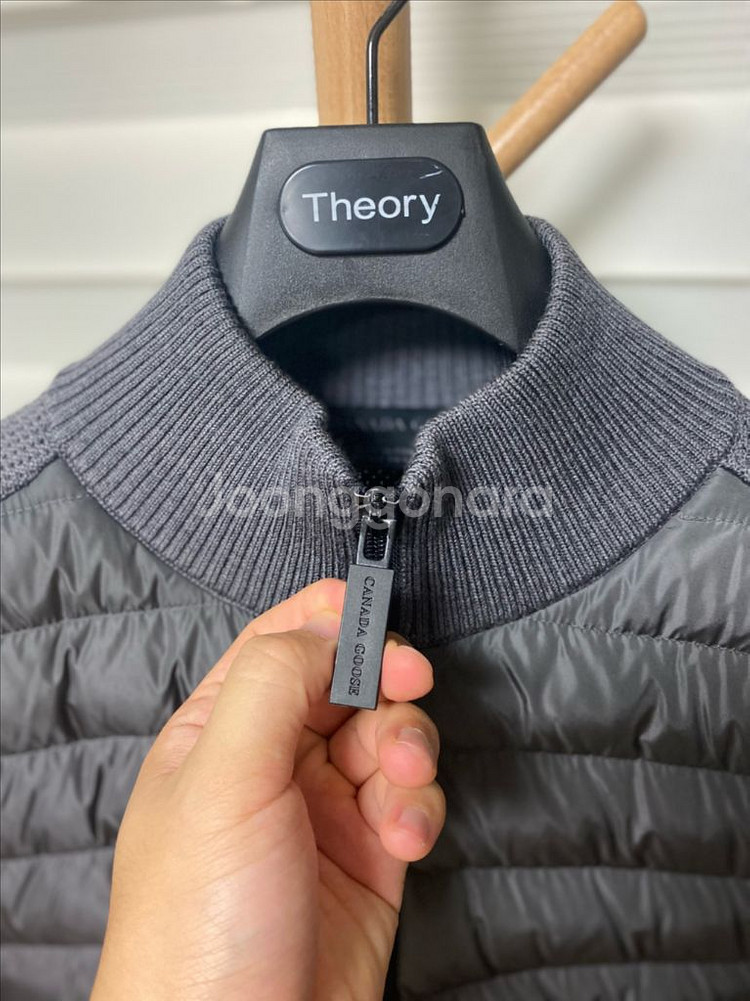 캐나다구스 하이브릿지 니트 패딩 100 M--4