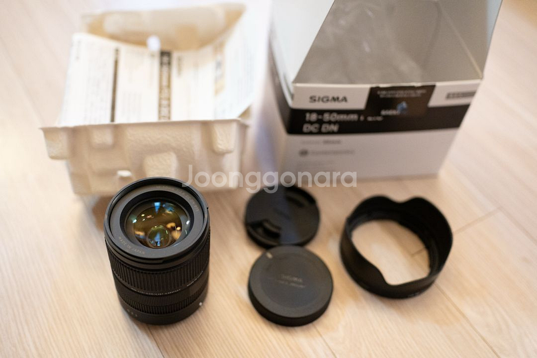 시그마 18-50mm F2.8렌즈 소니e마운트--2