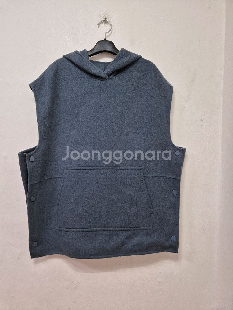 보브 루즈핏 후드 핸드메이드 베스트(55~66)--0