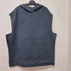 보브 루즈핏 후드 핸드메이드 베스트(55~66)