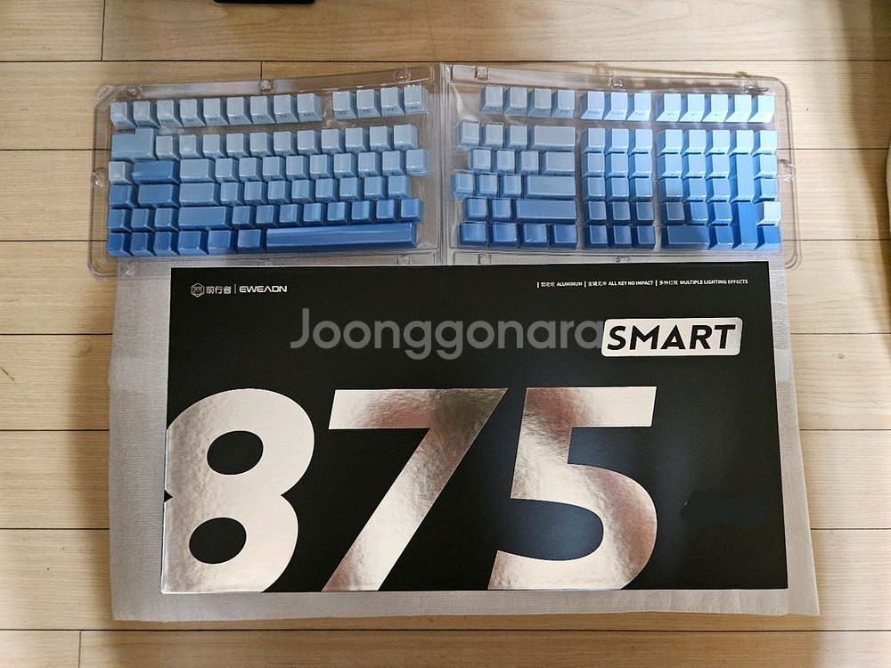VXE 잠자리 마우스+기계식 풀알루미늄 무선 키보드 Smart875 풀 알루미늄 유무선 게이밍 75키 기계식 키보드--3
