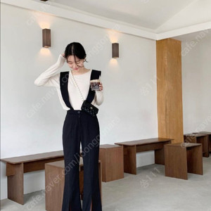 바이씨니 멜빵 바지