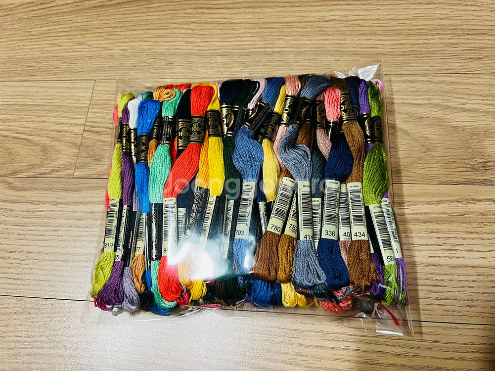 십자수 DMC 타래실 100개 판매--1