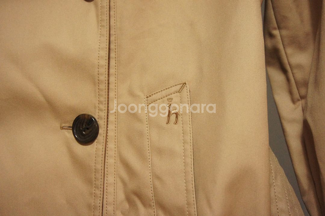 헤지스 브라운 트렌치코트 여성95--3