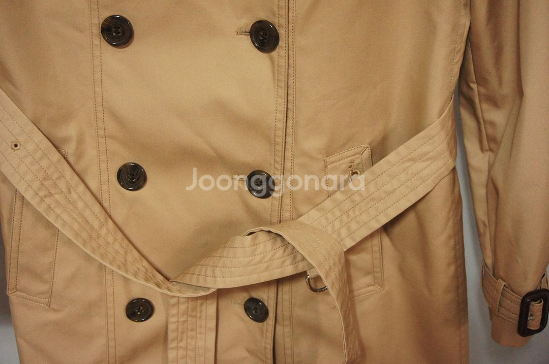 헤지스 브라운 트렌치코트 여성95--2