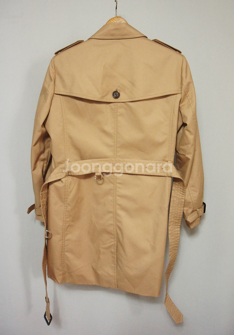 헤지스 브라운 트렌치코트 여성95--4