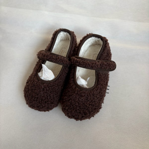 아떼아떼 뽀글이신발 브라운 새상품