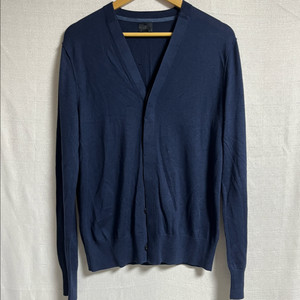 공용 바나나리퍼블릭 실크 캐시미어 브이넥 가디건 M