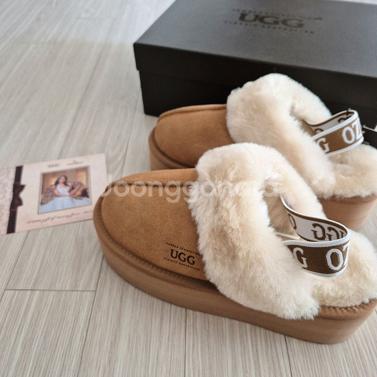 어그 플랫폼 슬리퍼 / UGG 플랫폼 슬리퍼 / 펀케트--1