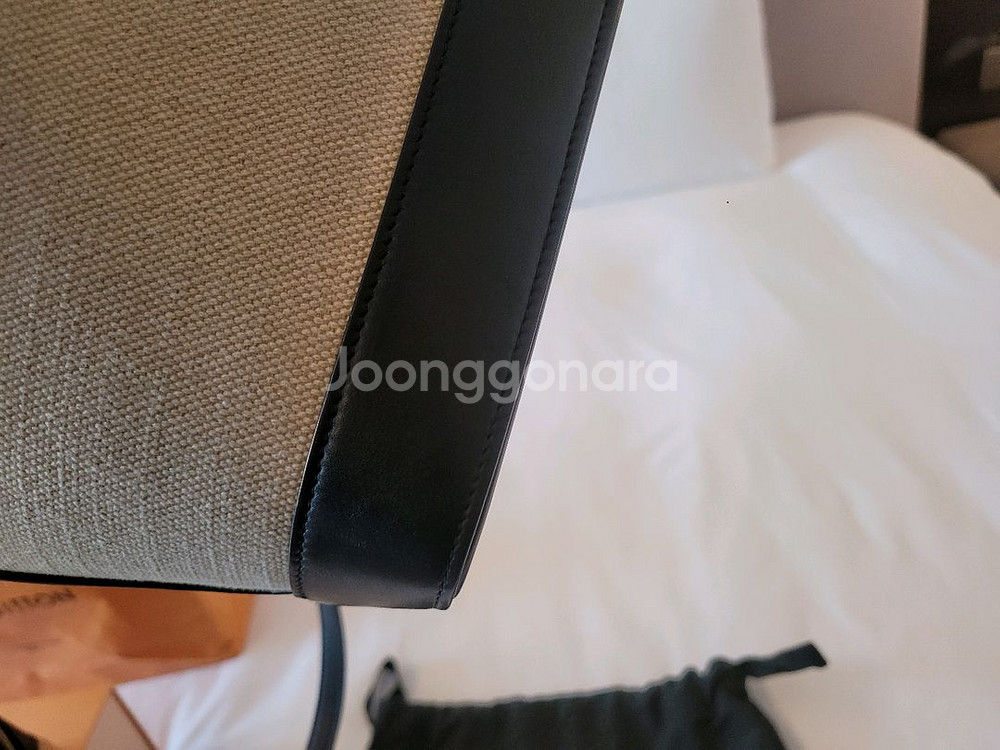 트리오페 캔버스 버킷백--2