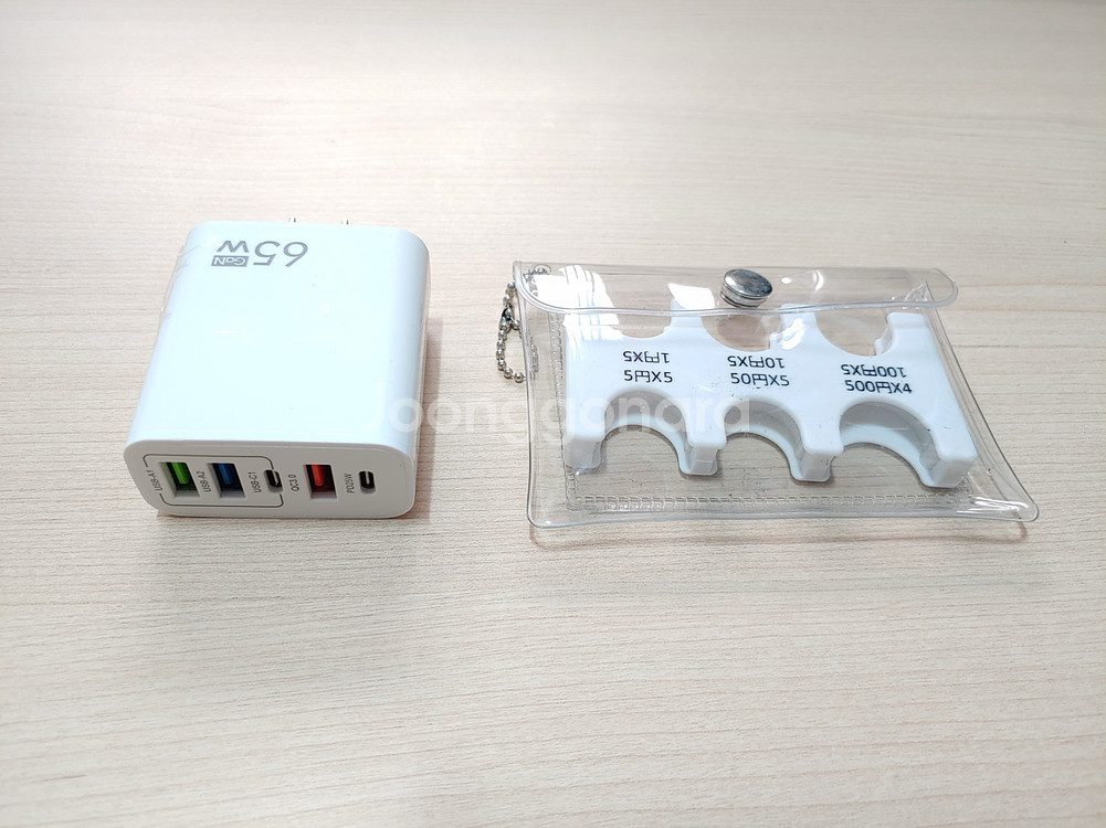 USB 5구 멀티 급속 충전기, 일본 동전케이스--3