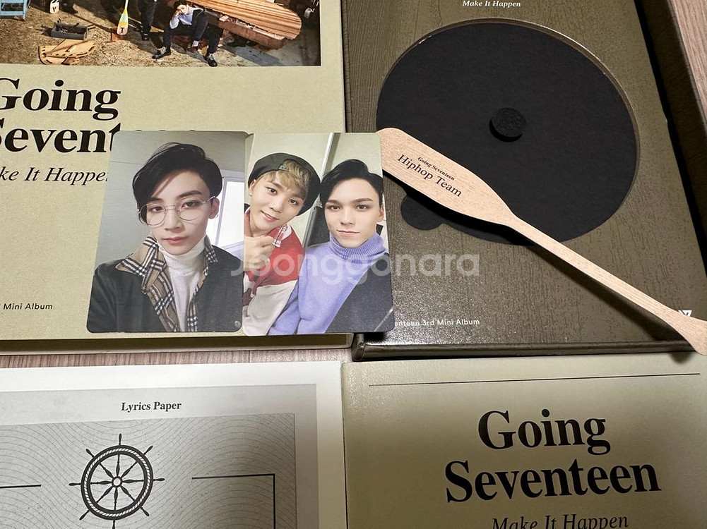 세븐틴 고잉세븐틴 앨범(붐붐) 초판버전--6
