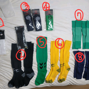 새상품)풋살 축구스타킹 튜브(free)애플라인드 버넥트 아스토레 험멜