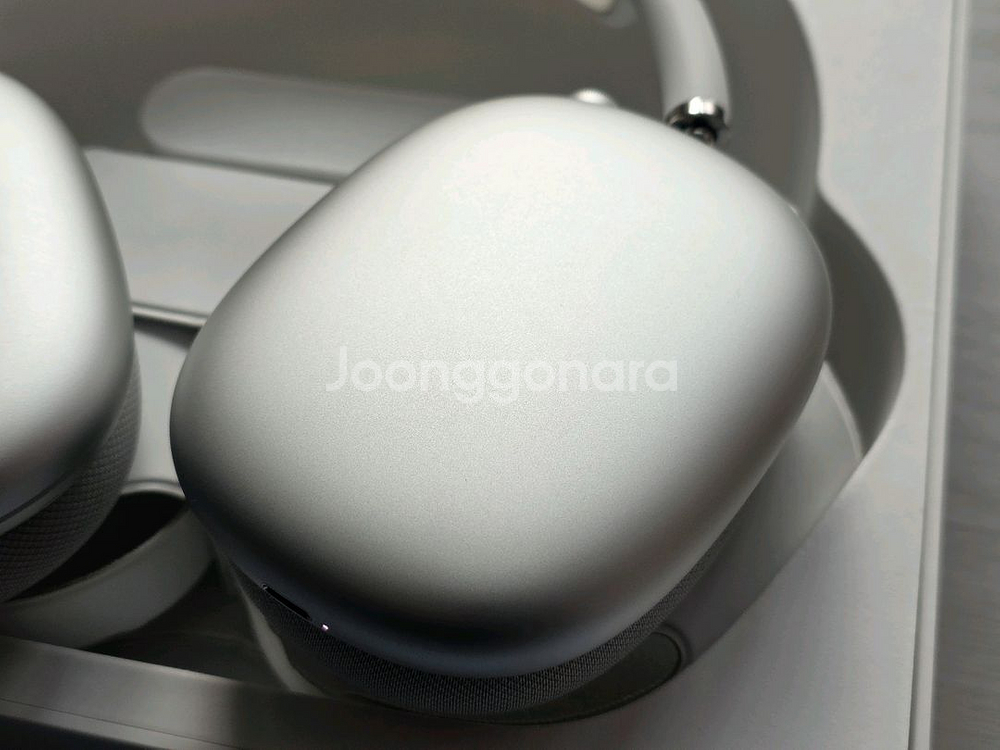 애플 에어팟 맥스 실버--2