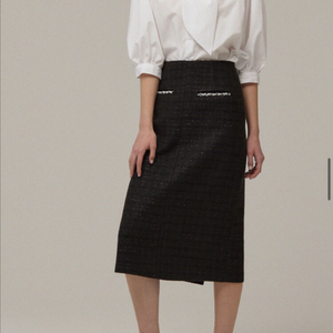 무드에 무드클로젯 뮤떼 트위드 스커트