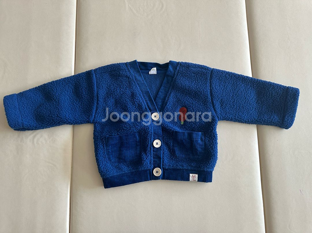삠뽀요 유아 가디건 90--0