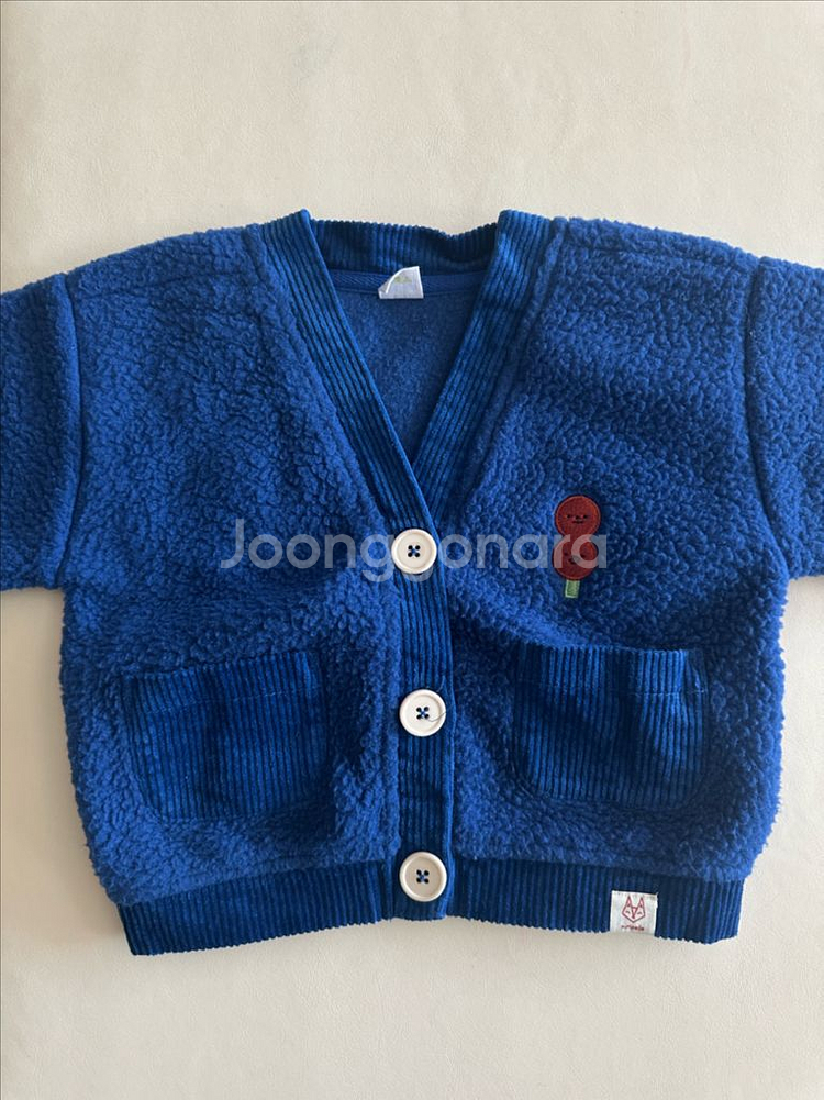 삠뽀요 유아 가디건 90--1