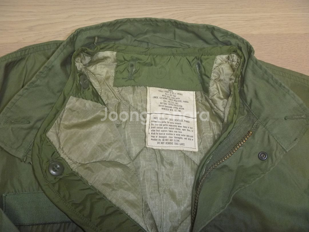 미군 오리지날 M65 피쉬테일 개파카 야상--4