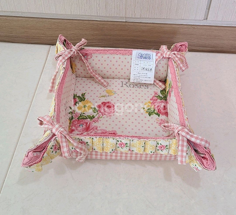 패브릭 수납 바구니 바스켓--0