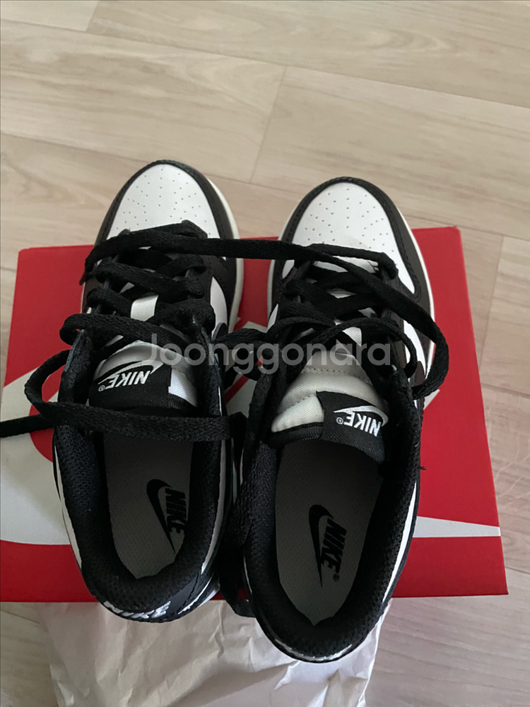 주니어 나이키덩크로우 범고래 200mm 새상품--0