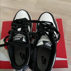 주니어 나이키덩크로우 범고래 200mm 새상품