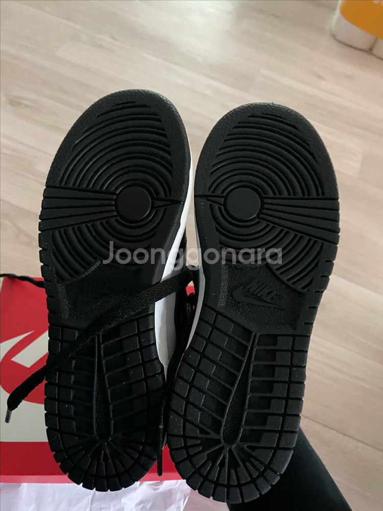 주니어 나이키덩크로우 범고래 200mm 새상품--2