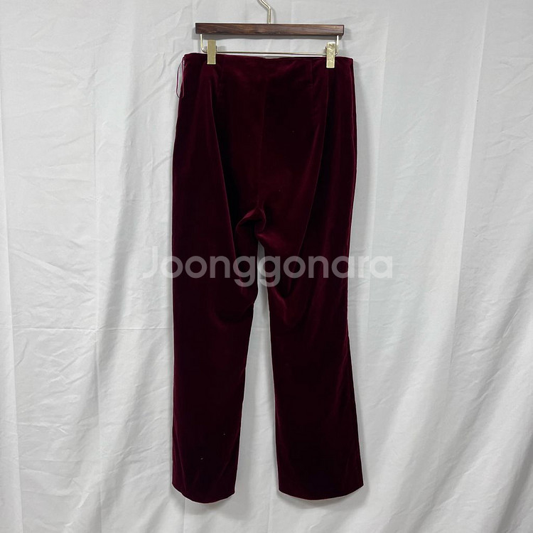 막스마라 (Max Mara) 벨벳 슬랙스 팬츠--1