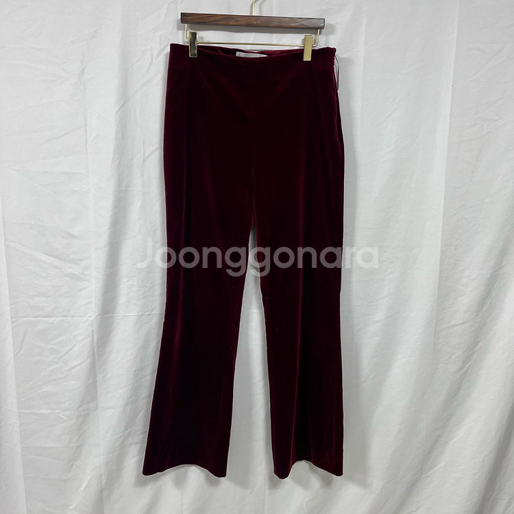 막스마라 (Max Mara) 벨벳 슬랙스 팬츠--0
