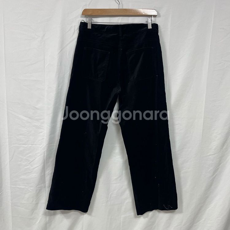 막스마라 (Max Mara) 벨벳 와이드 슬랙스 팬츠--1