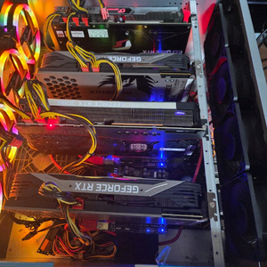 RTX 3080 gpu 그래픽카드 채굴기