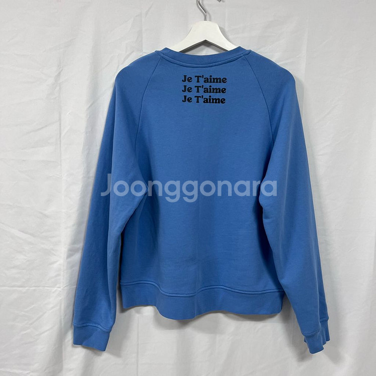 럭키슈에뜨 부엉이 프린트 맨투맨--1