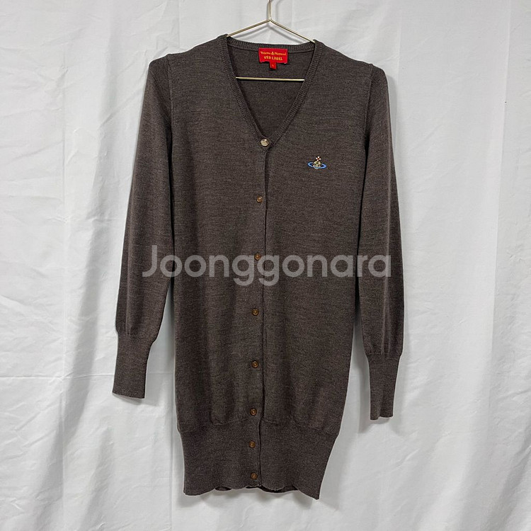 비비안웨스트우드 레드라벨 울 롱가디건--0