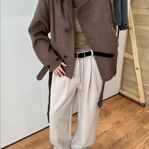 <새상품> 기모 핀턱 팬츠 3color