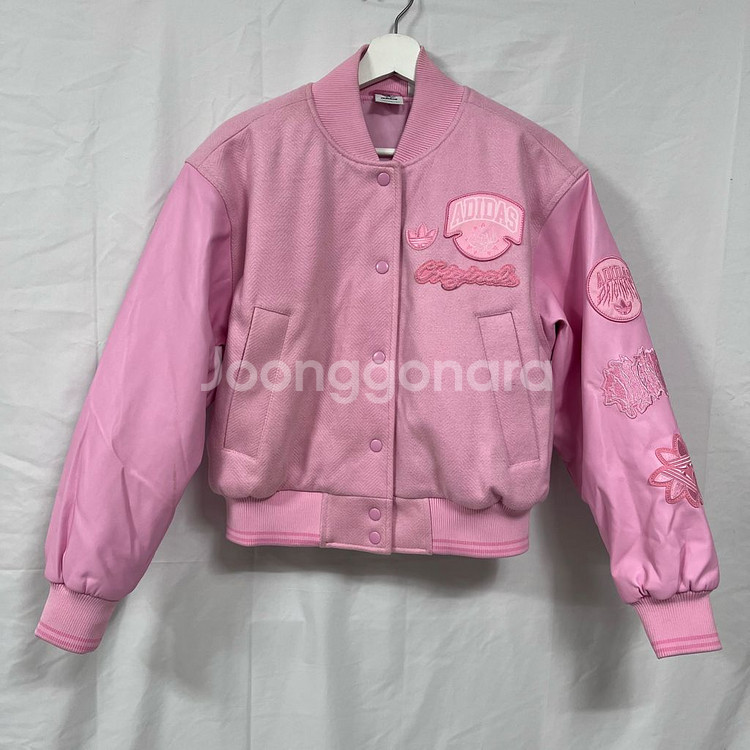 아디다스 오버사이즈 컬리지에이트 자켓--0