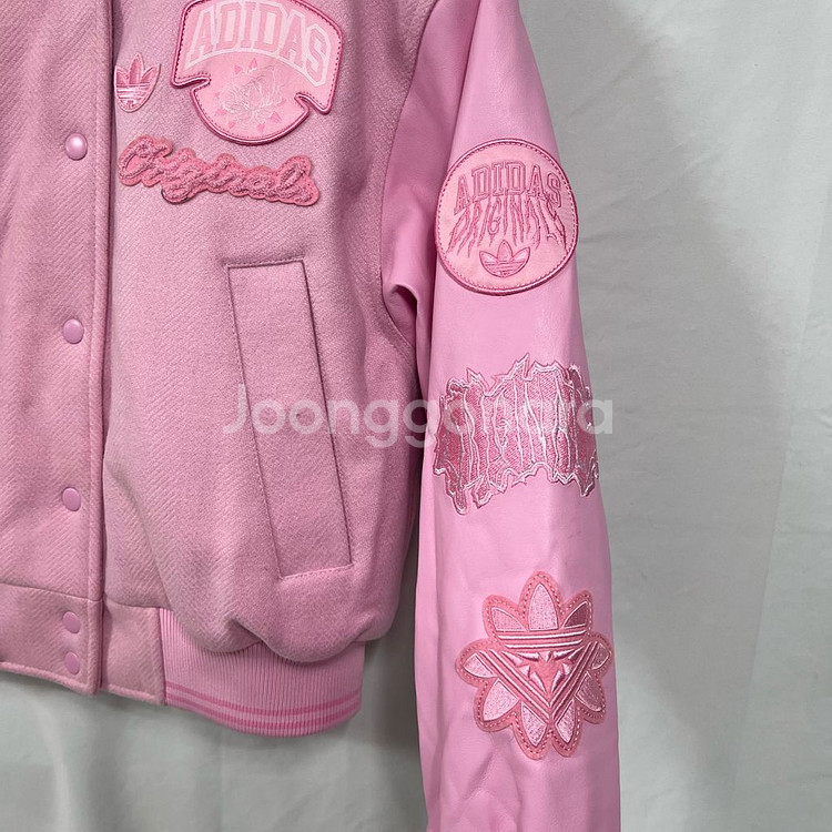 아디다스 오버사이즈 컬리지에이트 자켓--3