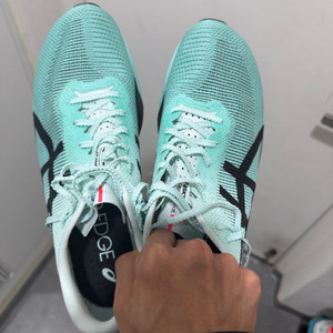 아식스 메타스피드 엣지 파리 285 11키로 주행