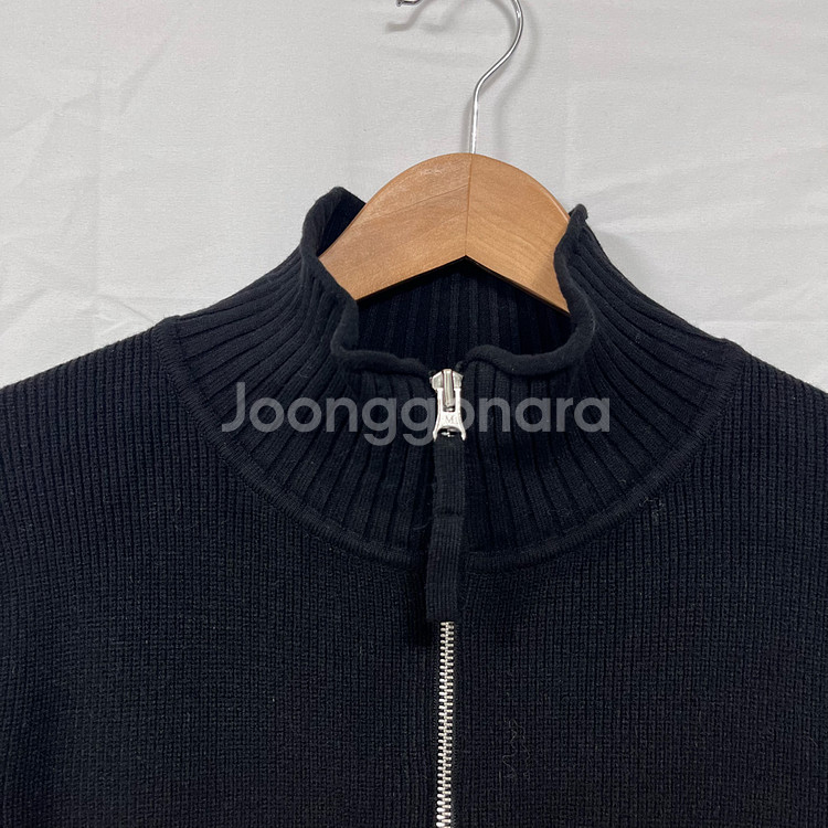 24FW 마뗑킴 스펠 포인트 스트라이프 니트 집압 가디건--2