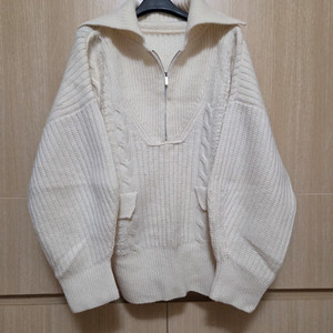 여성 니트 집업 가디건