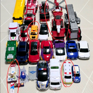 또봇 카봇 변신로봇 자동차 큐브시계