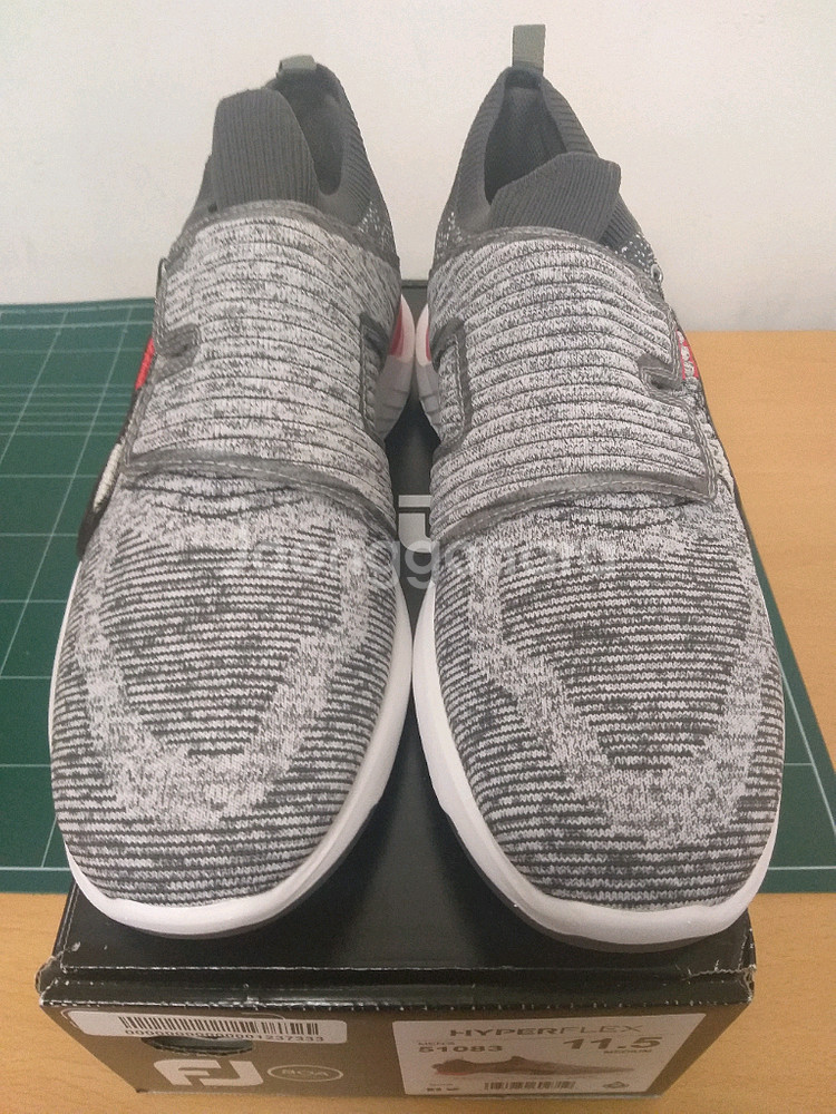 풋조이 정품 남성용 하이퍼플랙스 보아 골프화 295 판매 합니다--3