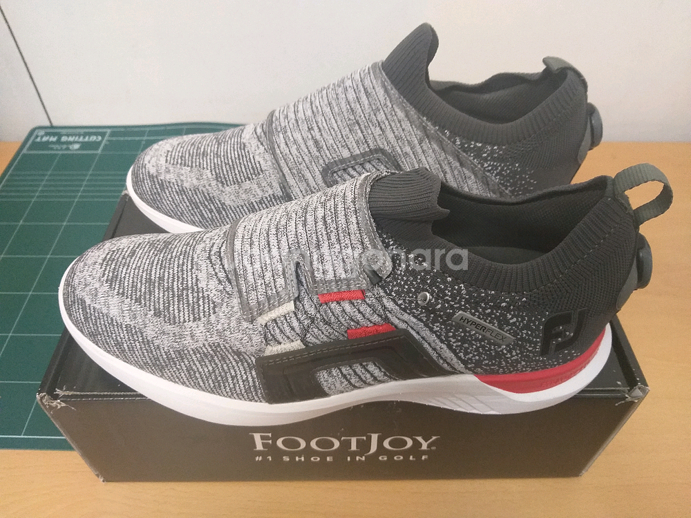 풋조이 정품 남성용 하이퍼플랙스 보아 골프화 295 판매 합니다--0