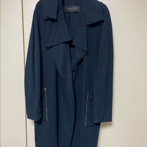 LANVIN 네이비 트렌치 코트 82사이즈