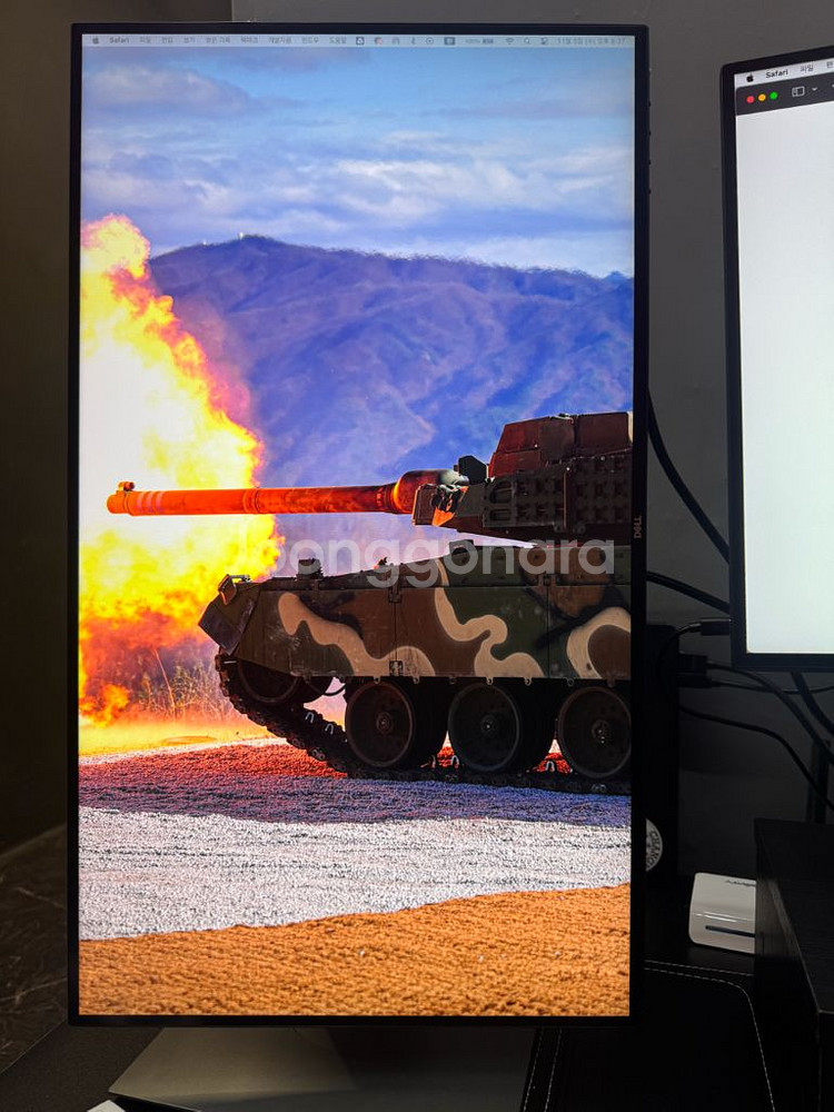 델 U2720Q 4k 모니터--1