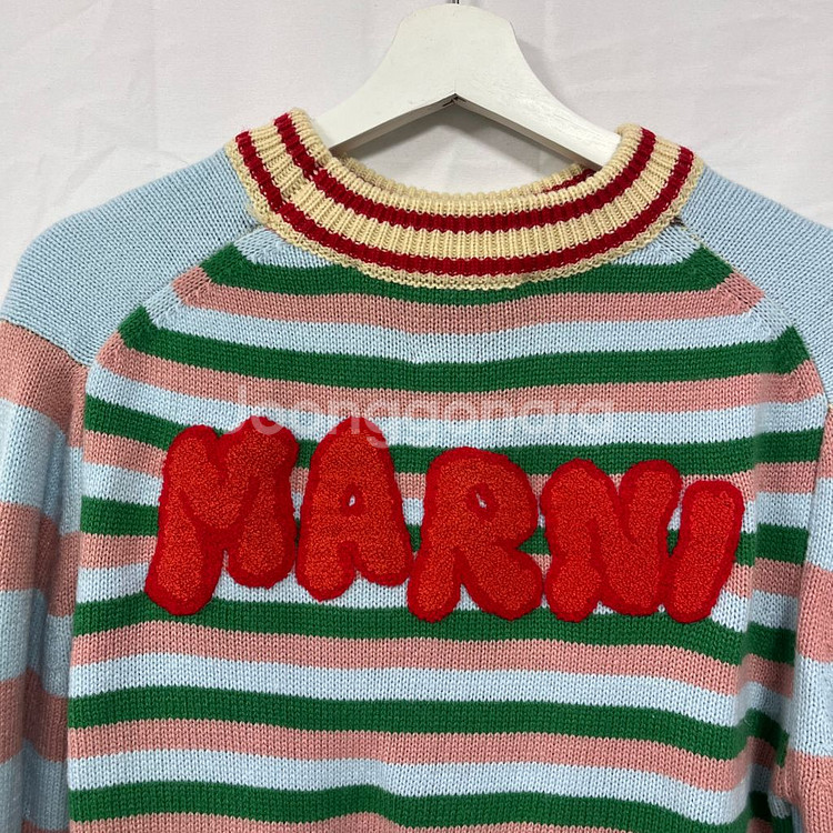 마르니 댄스 버니 니트 스웨터 (남녀공용)--5