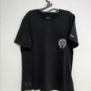 크롬하츠 홀스슈 반팔 블랙 L사이즈 새상품