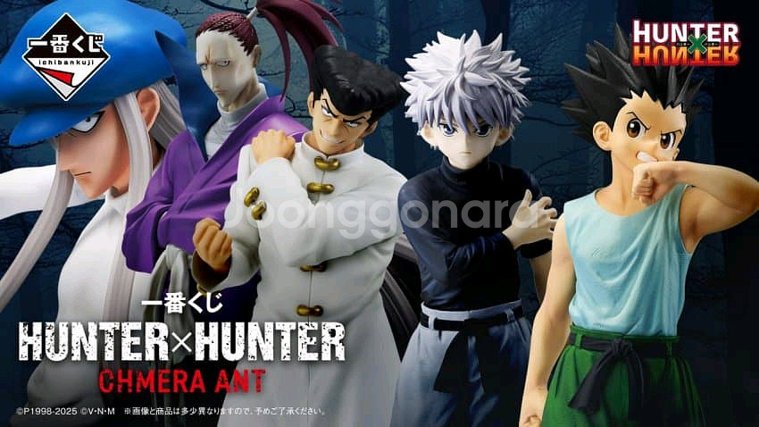 (묶음판매전환) 제일복권 헌터헌터 마스터라이즈 24개 일괄 정리. 헌헌 피규어 쿠지--3