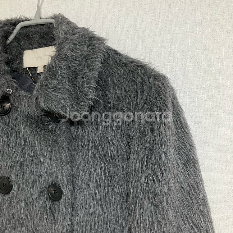 바네사브루노 그레이 알파카 코트--1