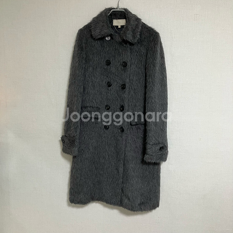 바네사브루노 그레이 알파카 코트--0