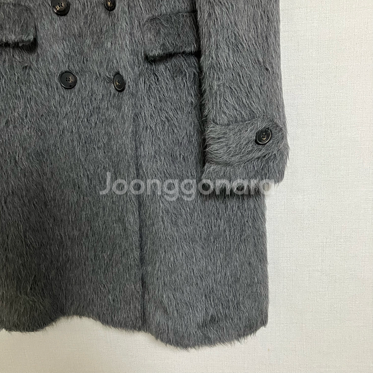 바네사브루노 그레이 알파카 코트--2